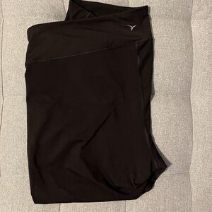 Old Navy Active Go-Dry Crop Legging Black Women XXL